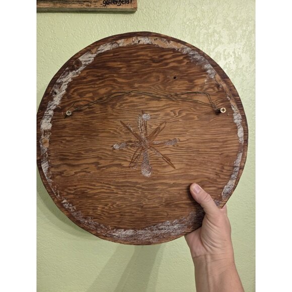 Vintage Upcycled Broken Glass & Pebble Art Picture Handmade Chicken Hen Kitsch - Picture 16 of 16